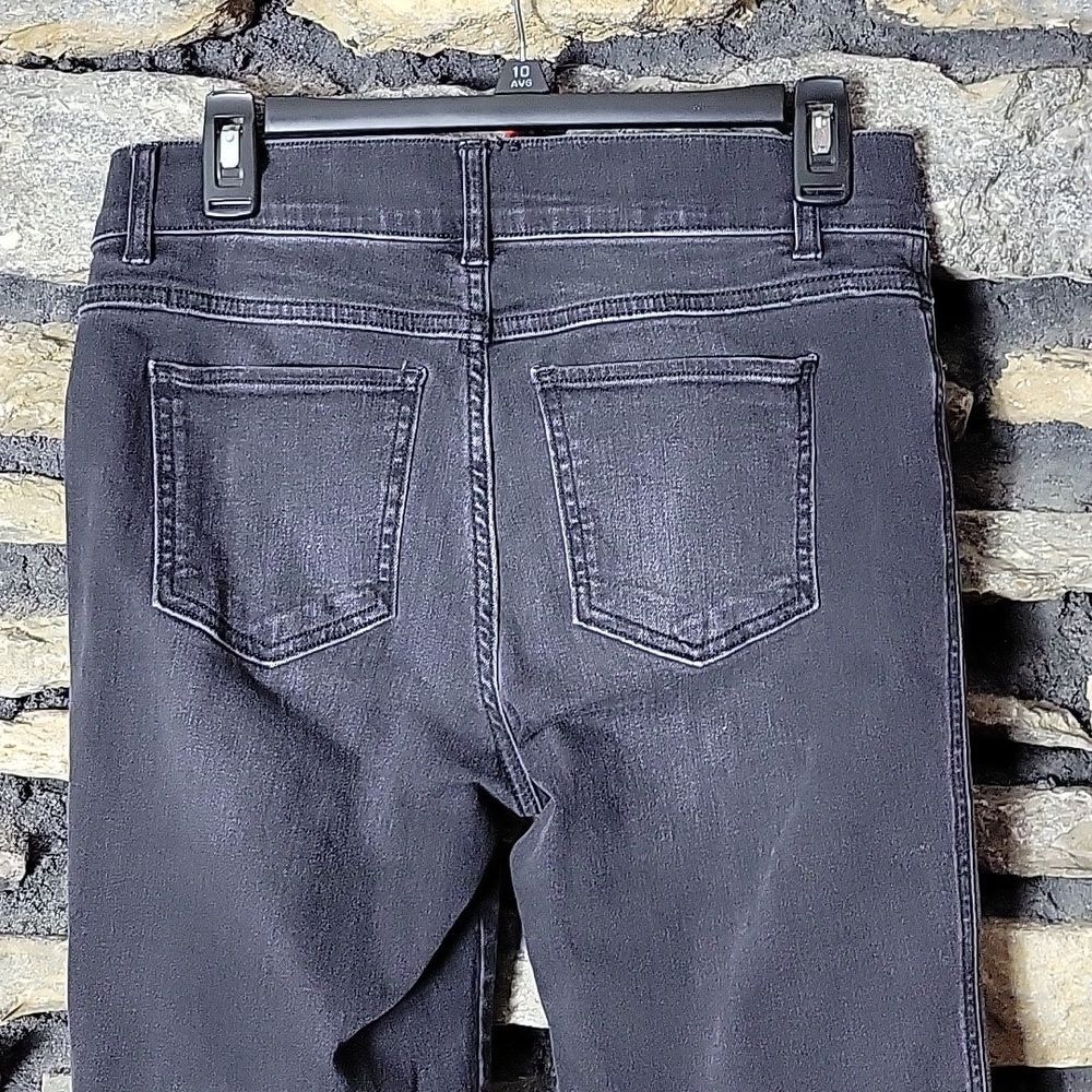 SPANX Black Denim Jeans Size Medium - Picture 8 of 10